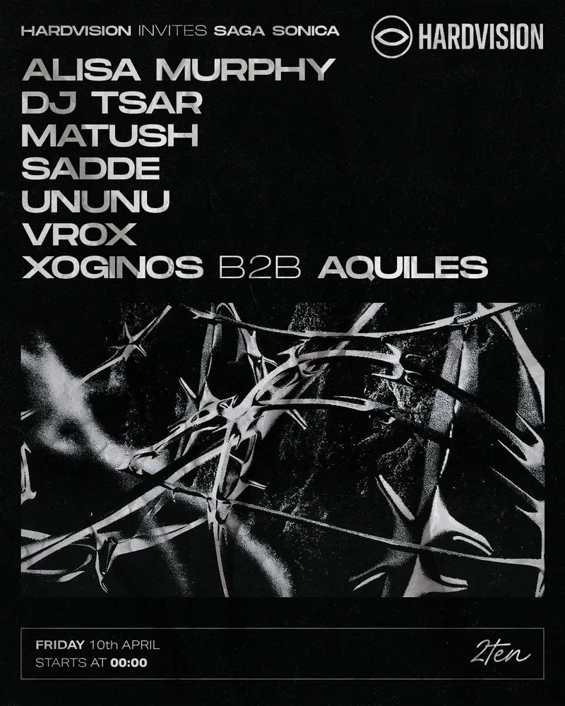 HARDVISION INVITES: SAGA SONICA