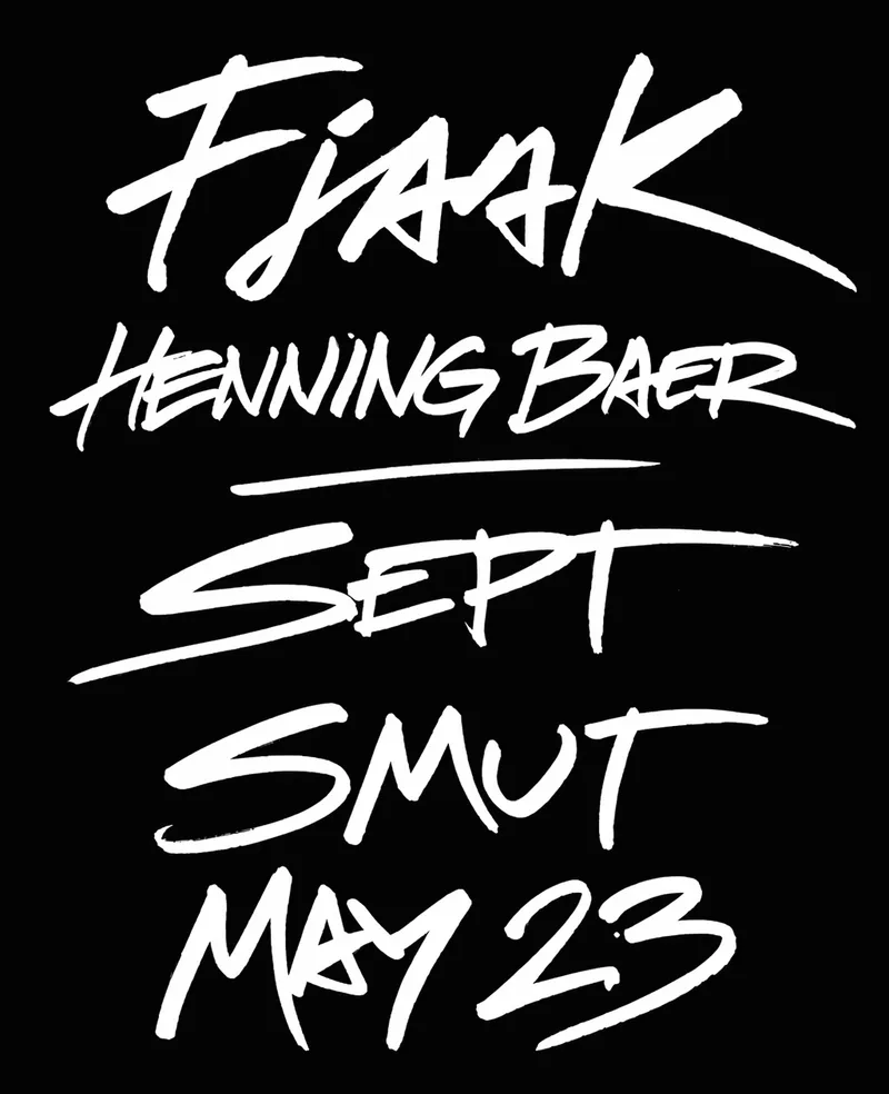 SMUT x FJAAK x Henning Baer x Sept