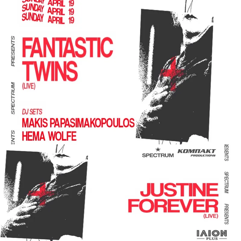 Fantastic Twins & Justine Forever live in Athens