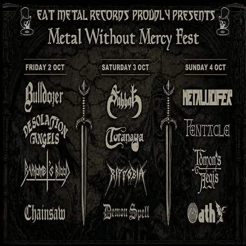 Metal Without Mercy festival / 2-3-4 October 2026 / 3days ticket!
