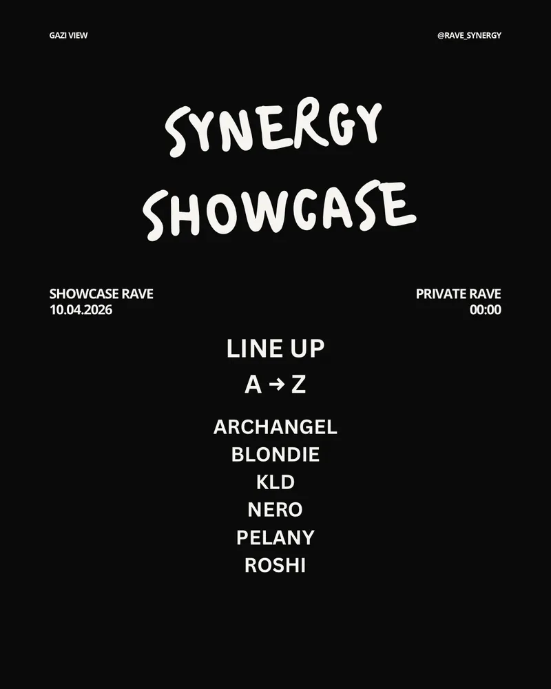 SYNERGY SHOWCASE RAVE