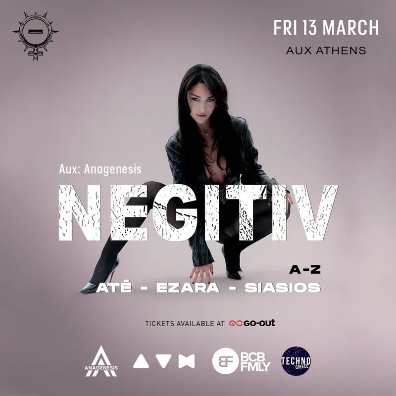 Aux: Anagenesis with NEGITIV Friday 13 March