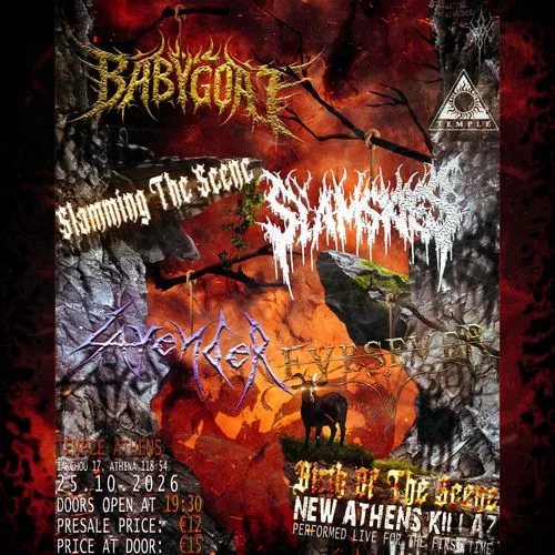 SLAMMING THE SCENE: Babygoat + Slamskies + Lavender Vtr + Eyesever - LIVE at Black Temple