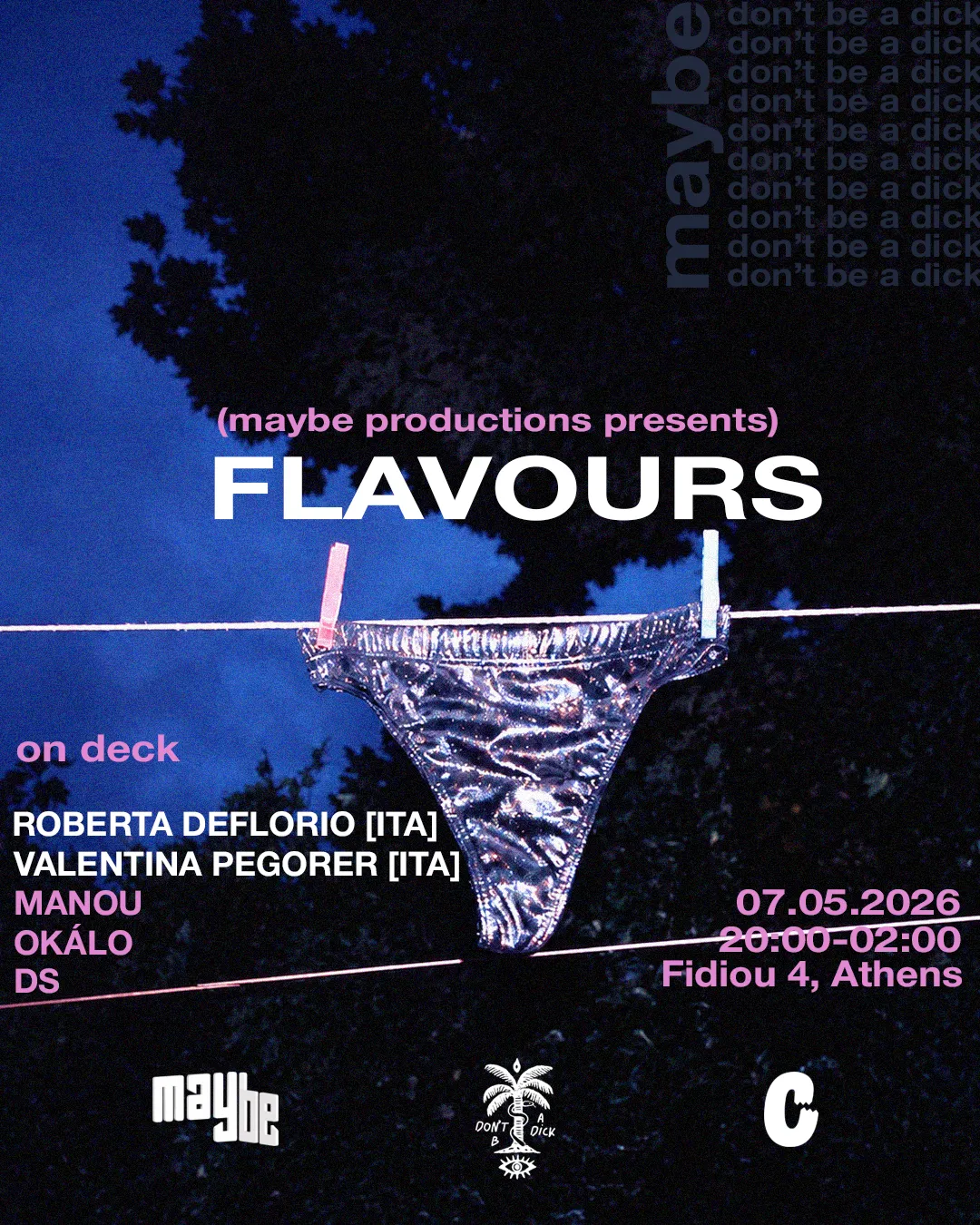FLAVOURS with Valentina Pegorer // Roberta Deflorio // oKálo // Manou // DS