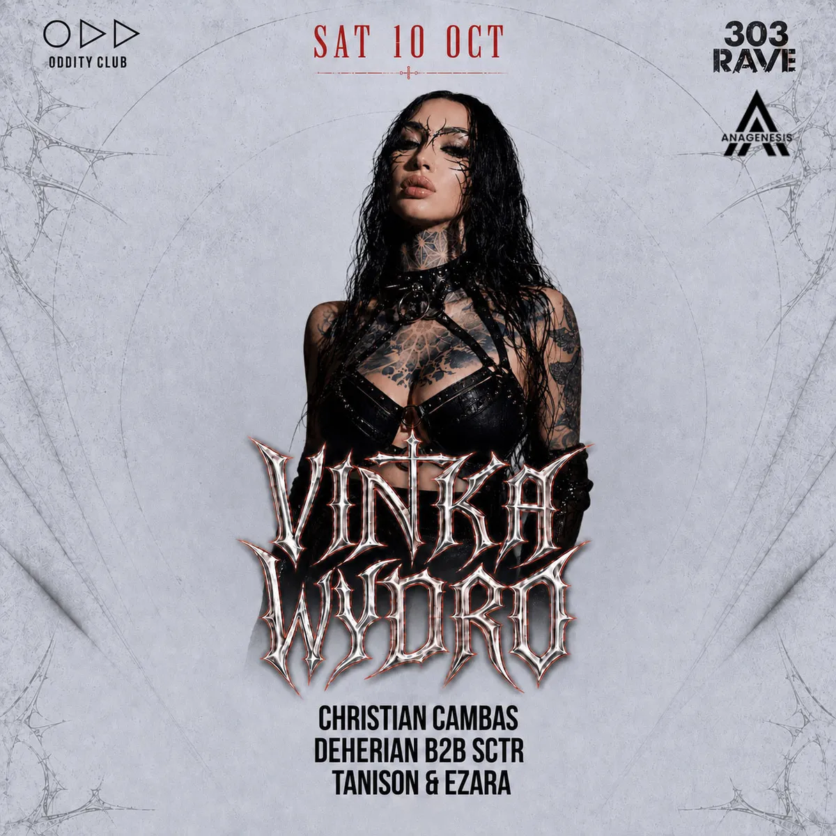 303 Rave x Vinka Wydro at Oddity Athens