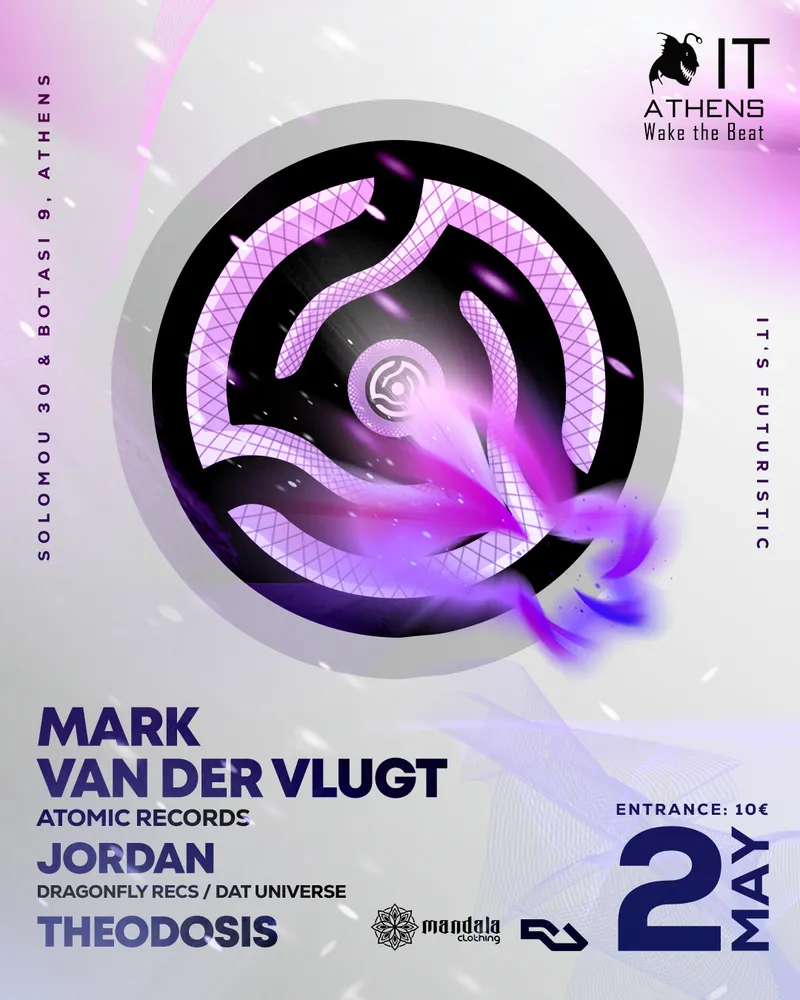 Mark Van der Vlugt in Athens 2 May