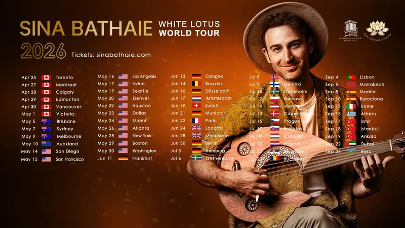 Sina Bathaie White Lotus World Tour - Live in Athens