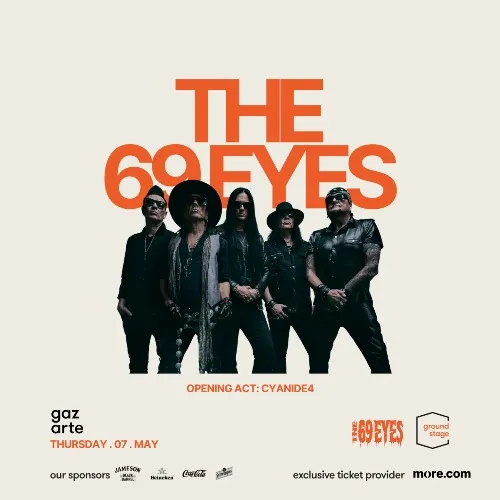 THE 69 EYES(FI) live in Athens