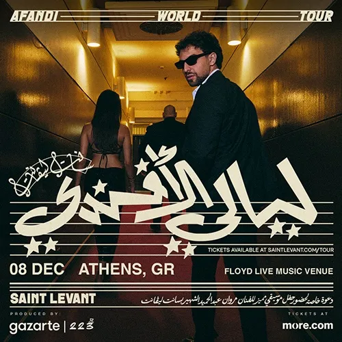 SAINT LEVANT live in Athens